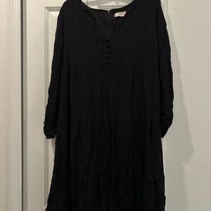 LOFT Black Petite Dress